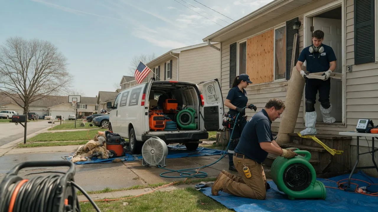 Water Damage Restoration in Wales, ND near me